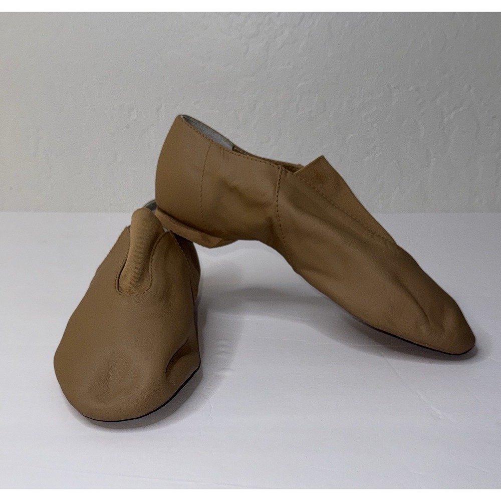 Bloch Tan Super‎ Jazz Leather Shoes Size 9.5 Adult S0401L Dance Super Jazz New